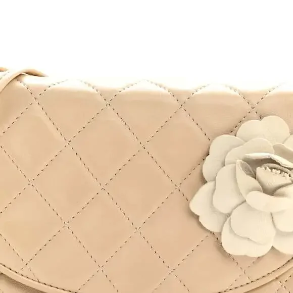 Chanel Lambskin Quilted Mini Camellia #242498C17B - Picture 9 of 15